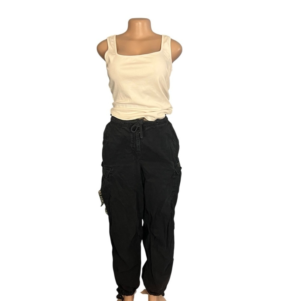 3/$30 ☀️ Superdry Black Baggy Parachute Pants